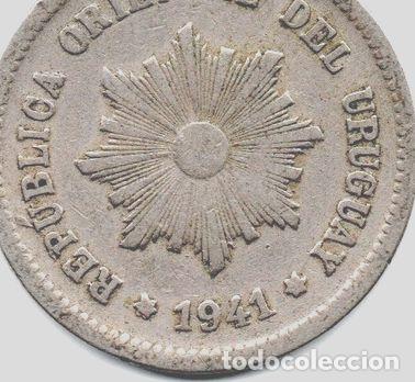 Monedas antiguas de Am&eacute;rica: uruguay moneda 5 centesimos ano 1941 km21 - Foto 1