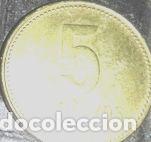Monedas antiguas de Am&eacute;rica: moneda argentina de 5cvos del 2010 - Foto 1