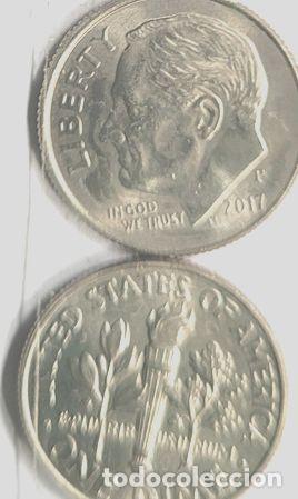 Monedas antiguas de Am&eacute;rica: monedas eeuu one dime ano 2017 - Foto 1