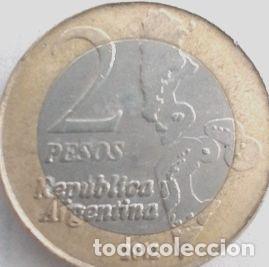 Monedas antiguas de Am&eacute;rica: moneda conmemorativa de malvinas - Foto 1