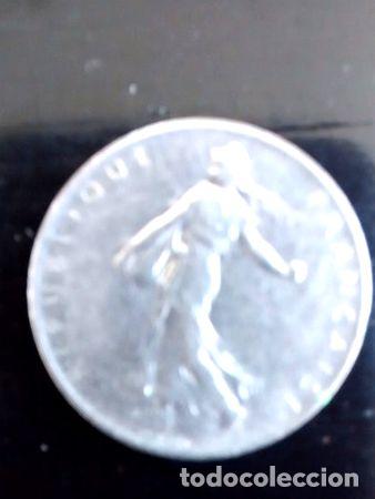 Monedas antiguas de Am&eacute;rica: numismatica moneda 1 franco 1960 - Foto 1