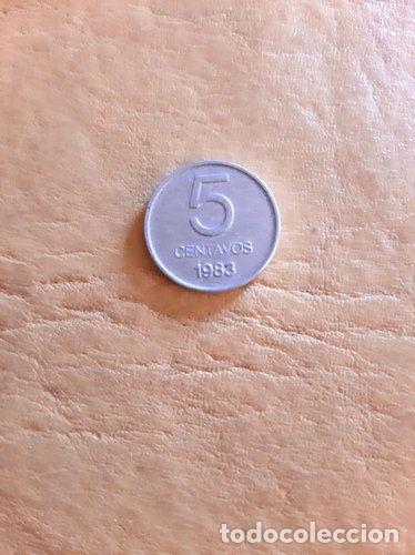 Monedas antiguas de Am&eacute;rica: moneda 5 centavos 1983 argentina - Foto 1