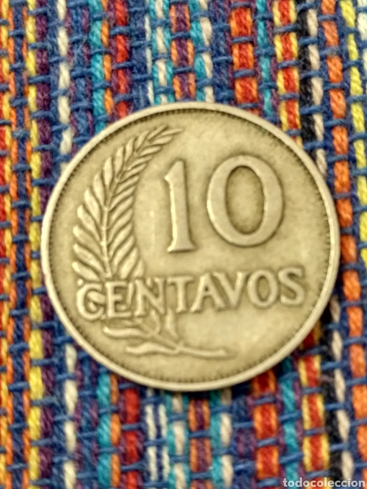 Monedas antiguas de Am&eacute;rica: D- 10 CENTAVOS 1940 PER&Uacute; REP&Uacute;BLICA PERUANA - Foto 2