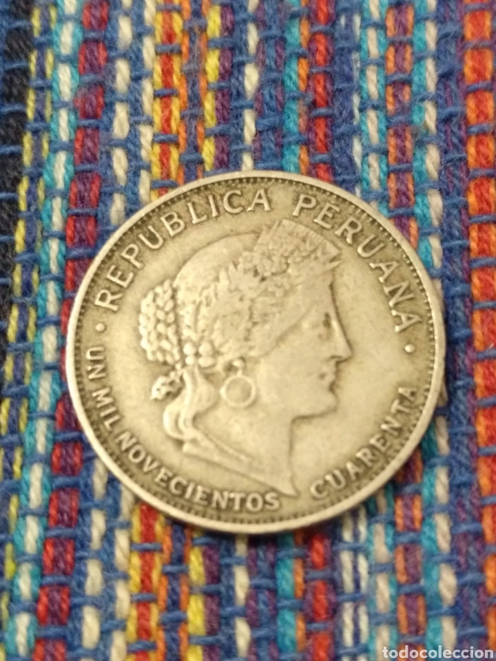 Monedas antiguas de Am&eacute;rica: D- 10 CENTAVOS 1940 PER&Uacute; REP&Uacute;BLICA PERUANA - Foto 1