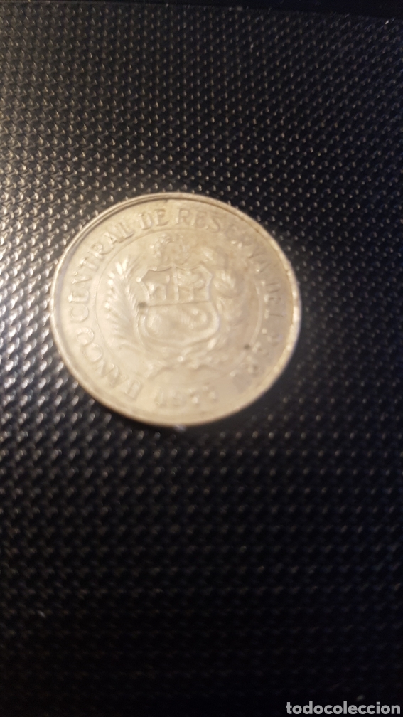 Monedas antiguas de Am&eacute;rica: 5 SOLES DE ORO PER&Uacute; 1977 - Foto 2