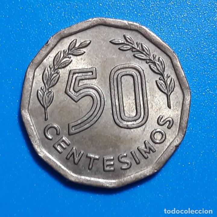 Monedas antiguas de Am&eacute;rica: URUGUAY 1977 50 CENTESIMOS SC - Foto 2