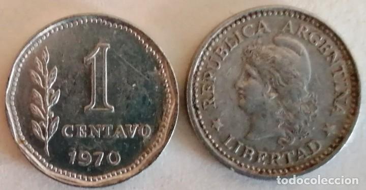 Monedas antiguas de Am&eacute;rica: monedas Argentina 1 centavo - Foto 1
