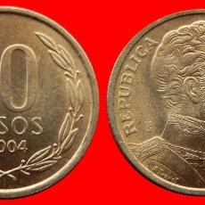 Monedas antiguas de América: 10 PESOS 2004 CHILE-73642. Lote 334338148
