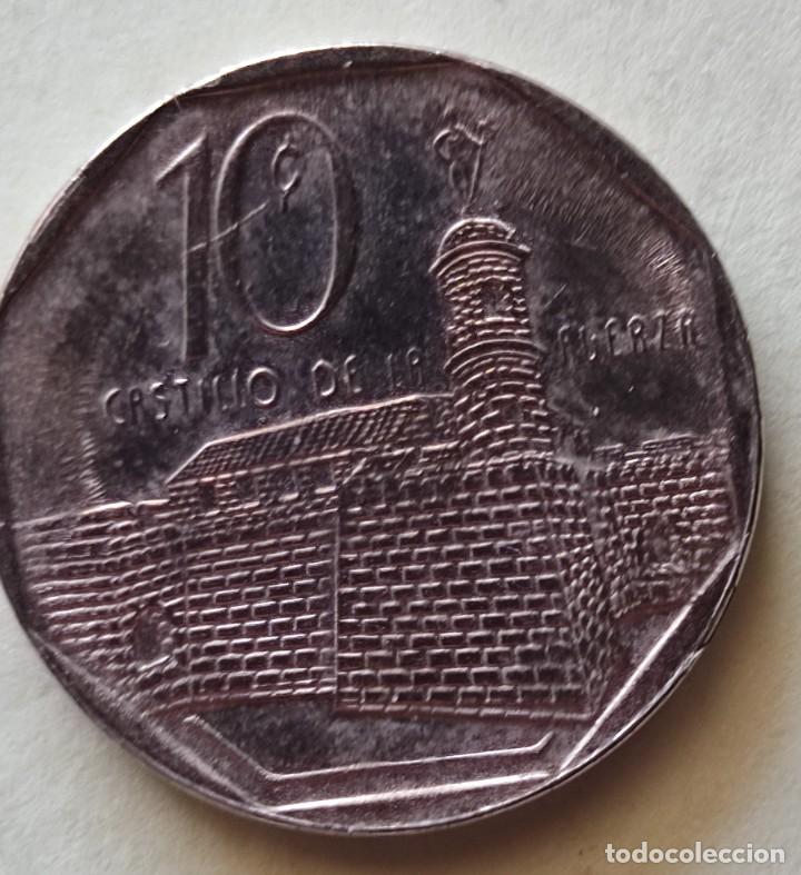 Monedas antiguas de Am&eacute;rica: Cuba-10 centavos convertible - Foto 1