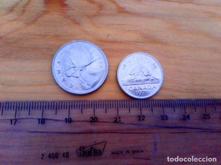 Monedas antiguas de Am&eacute;rica: Monedas Canad&aacute; a&ntilde;os 70 - Foto 1