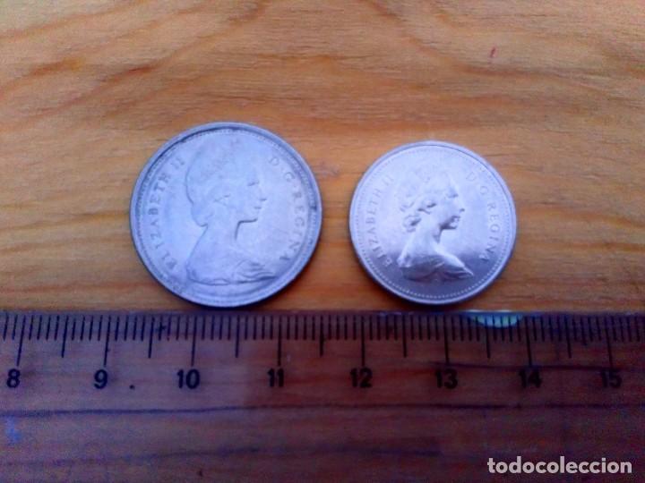 Monedas antiguas de Am&eacute;rica: Monedas Canad&aacute; a&ntilde;os 70 - Foto 2