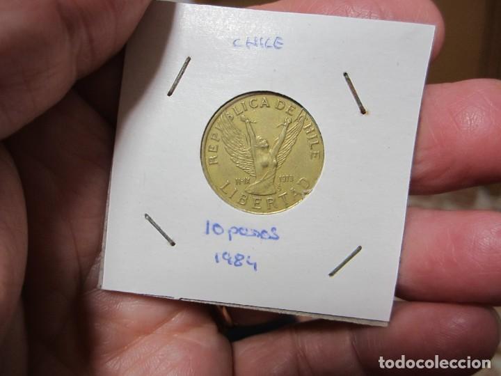 Monedas antiguas de Am&eacute;rica: MONEDA DE CHILE DE 10 PESOS DE 1984 - Foto 1