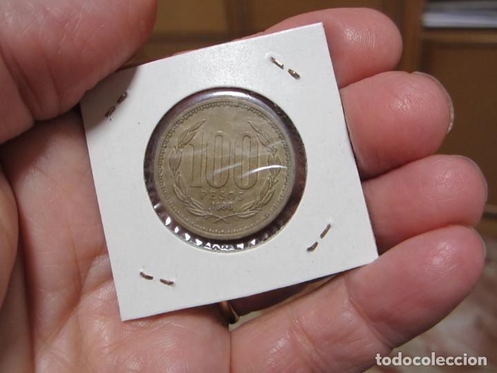 Monedas antiguas de Am&eacute;rica: MONEDA DE CHILE DE 100 PESOS DE 1986 - Foto 2
