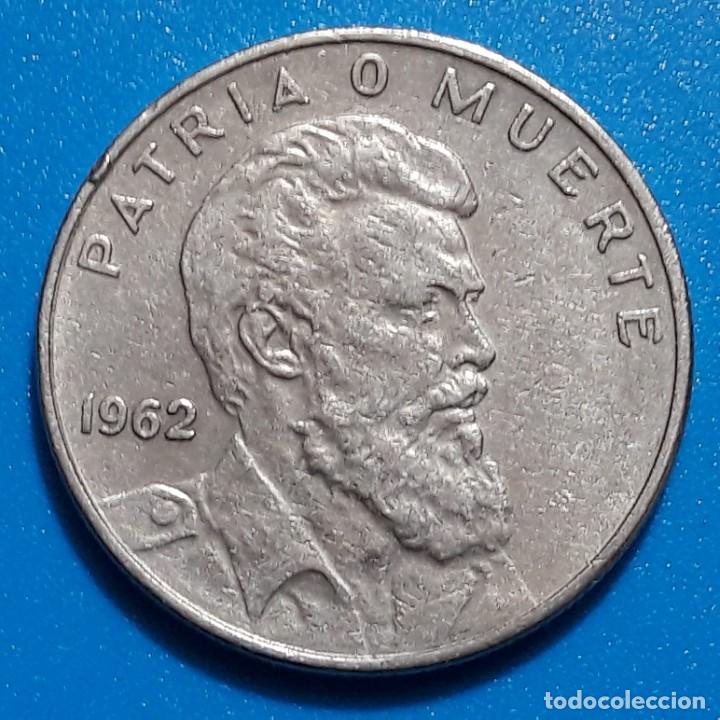 Monedas antiguas de Am&eacute;rica: CUBA 40 CENTAVOS 1962 - Foto 1