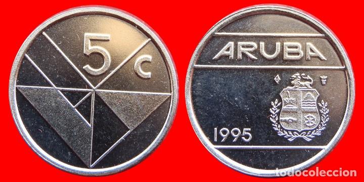 Monedas antiguas de Am&eacute;rica: 5 CENTIMOS 1995 SIN CIRCULAR ARUBA-5332SC - Foto 1