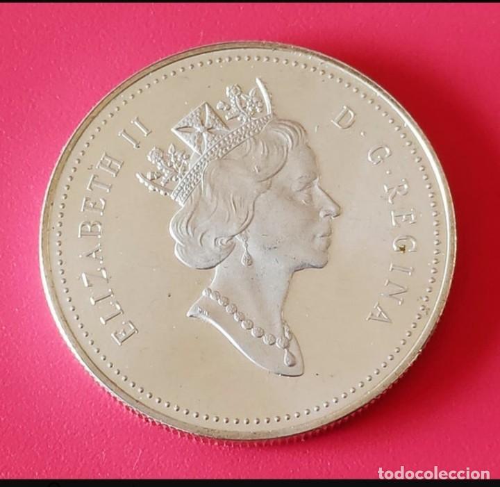 Monedas antiguas de Am&eacute;rica: Moneda de plata sin circular - Foto 1