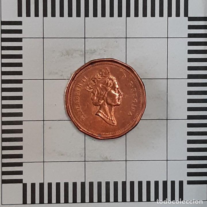 Monedas antiguas de Am&eacute;rica: 1 CENT, CANADA. 1991. (KM#181). - Foto 1