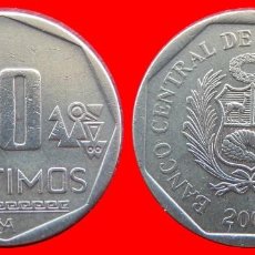 Monedas antiguas de América: 10 CENTIMOS 2001 PERU-74144. Lote 338700653