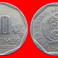 Monedas antiguas de América: 10 CENTIMOS 2004 PERU-74146. Lote 338701123