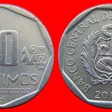 Monedas antiguas de América: 10 CENTIMOS 2013 PERU-74155