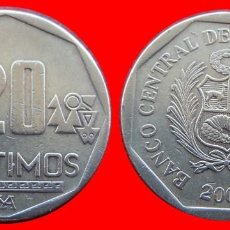 Monedas antiguas de América: 20 CENTIMOS 2001 PERU-74165
