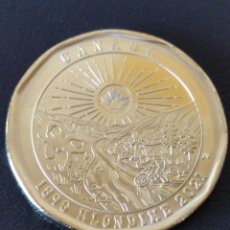 Monedas antiguas de América: MONEDA CANADA 1 DOLLAR, 2021 125TH ANNIVERSARY KLONDIKE GOLD RUSH.. Lote 364761606