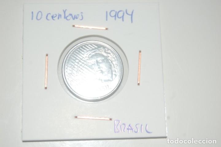 Monedas antiguas de Am&eacute;rica: MONEDA 10 CENTAVOS BRASIL, 1994. - Foto 1