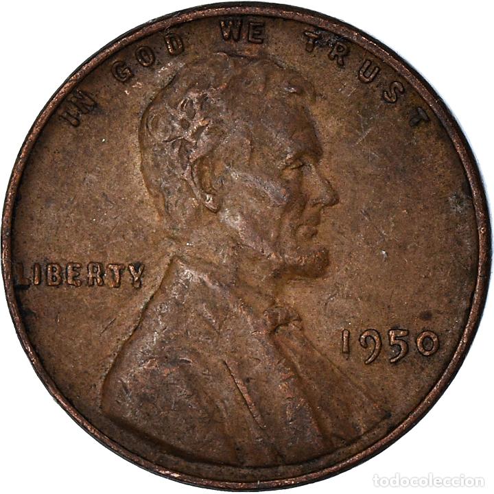 Monedas antiguas de Am&eacute;rica: [#1051663] Moneda, Estados Unidos, Cent, 1950 - Foto 1