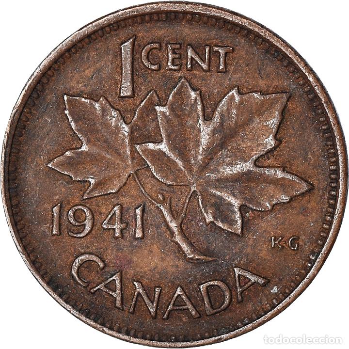 Monedas antiguas de Am&eacute;rica: [#1052106] Moneda, Canad&aacute;, Cent, 1941 - Foto 2