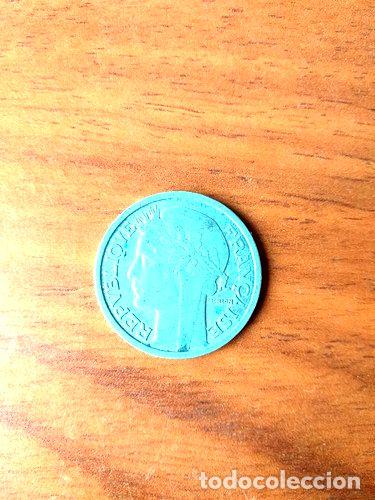 Monedas antiguas de Am&eacute;rica: moneda de francia 2 francos - Foto 1