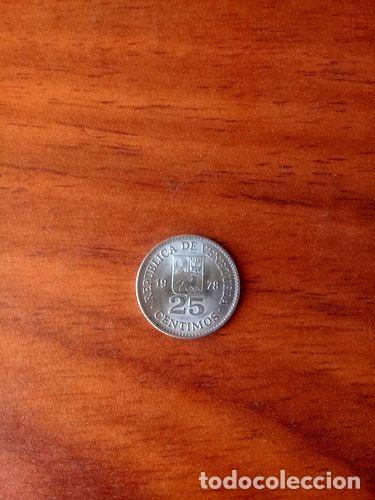 Monedas antiguas de Am&eacute;rica: moneda de venezuela 25 centimos sin circular - Foto 1