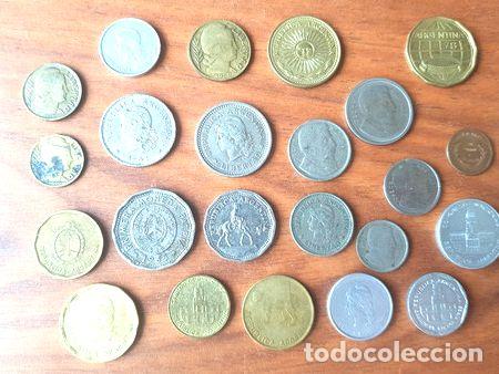 Monedas antiguas de Am&eacute;rica: lote de monedas de argentina - Foto 1