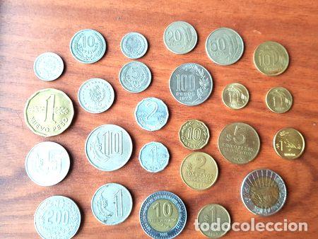 Monedas antiguas de Am&eacute;rica: lote de monedas de uruguay - Foto 1