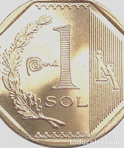 Monedas antiguas de Am&eacute;rica: peru moneda de 1 sol del ano 2022 sin circular - Foto 1