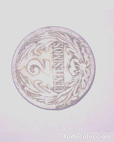 Monedas antiguas de Am&eacute;rica: moneda 2 centesimos uruguay 1924 - Foto 1