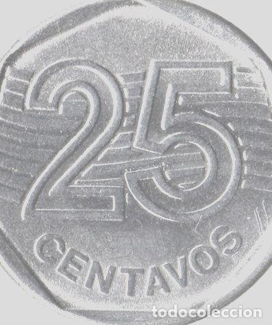 Monedas antiguas de Am&eacute;rica: moneda brasil 25 centavos 1994 - Foto 1