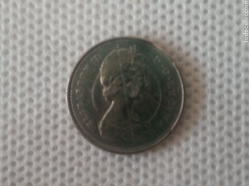 Monedas antiguas de Am&eacute;rica: Canad&aacute; moneda 10 centavos 1974 - Foto 1