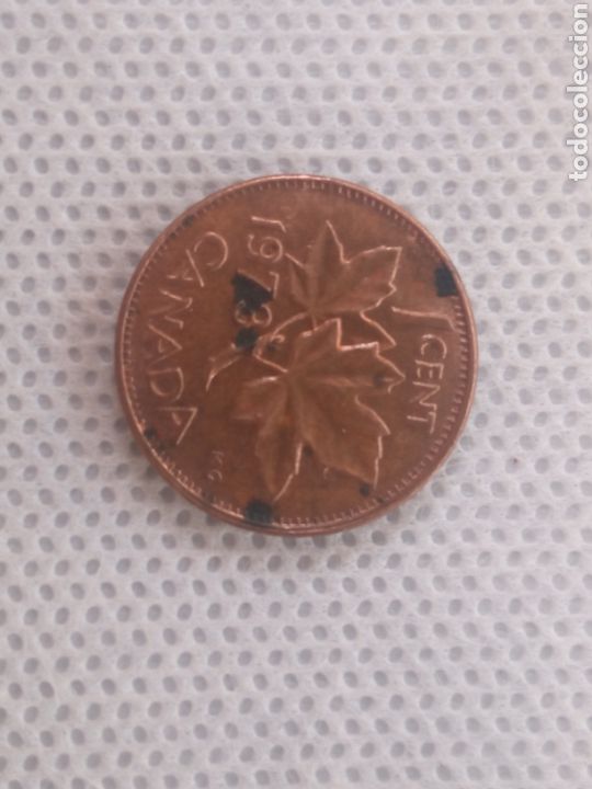 Monedas antiguas de Am&eacute;rica: Canad&aacute; moneda 1 centavo 1978 - Foto 2