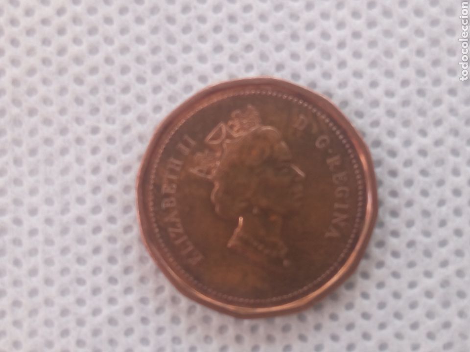 Monedas antiguas de Am&eacute;rica: Canad&aacute; moneda 1 centavo 1991 - Foto 1