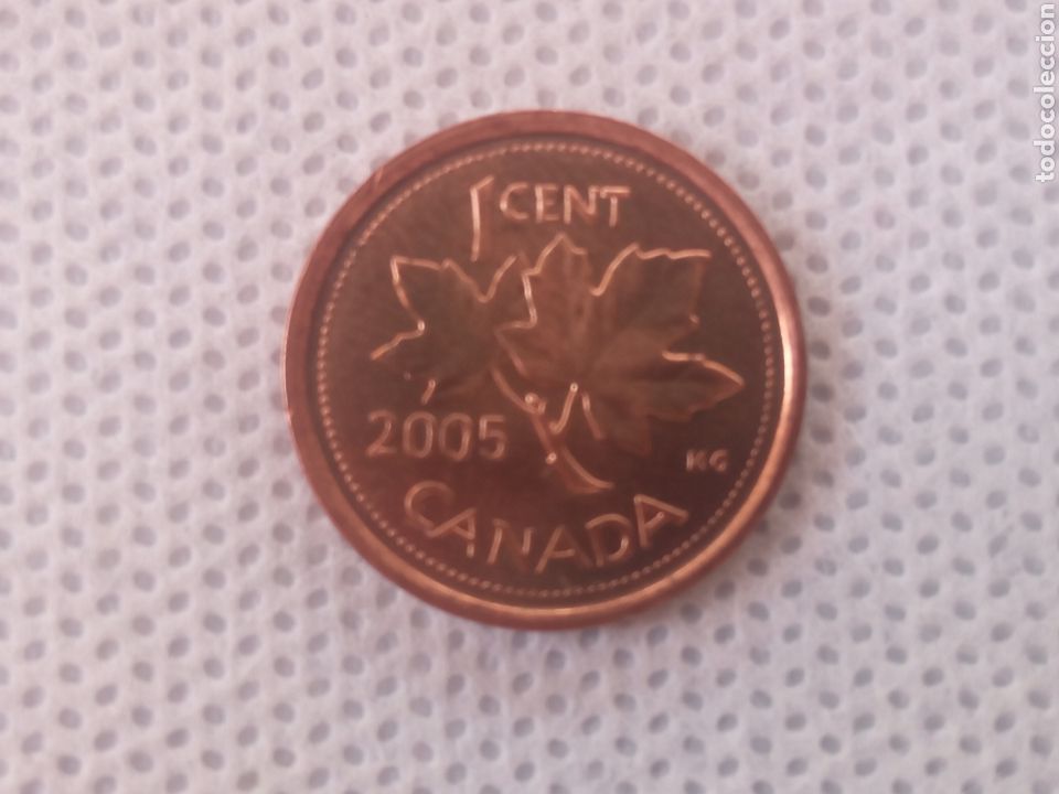Monedas antiguas de Am&eacute;rica: Canad&aacute; moneda 1 centavo 2005 - Foto 2