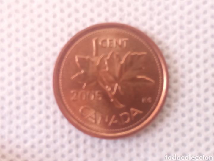 Monedas antiguas de Am&eacute;rica: Canad&aacute; moneda 1 centavo 2005 - Foto 2