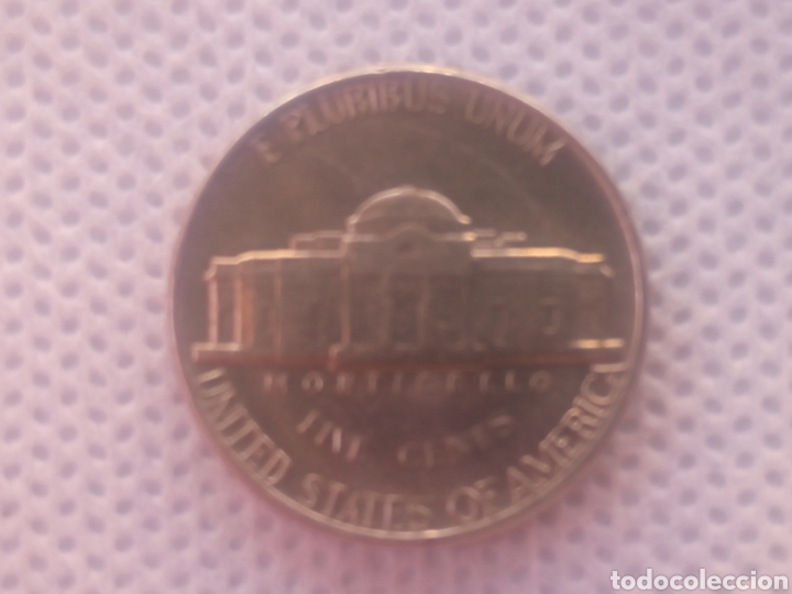 Monedas antiguas de Am&eacute;rica: EEUU moneda 5 centavos 1980 ceca P - Foto 2