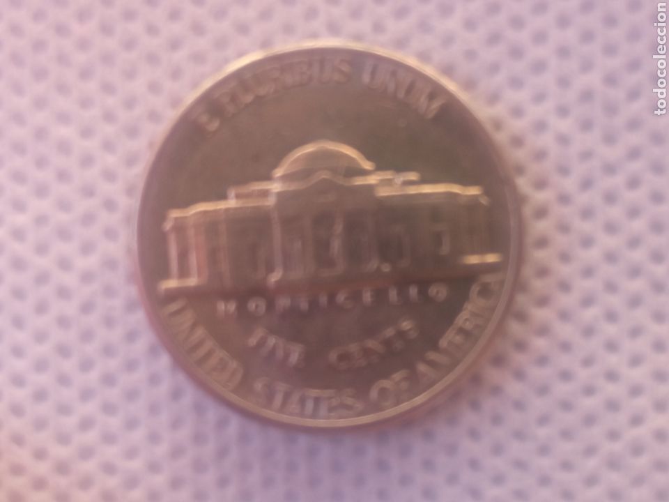 Monedas antiguas de Am&eacute;rica: EEUU moneda 5 centavos 1987 ceca P - Foto 2