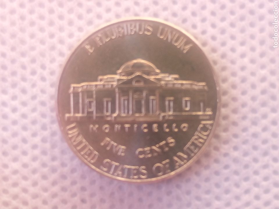 Monedas antiguas de Am&eacute;rica: EEUU moneda 5 centavos 2010 ceca P - Foto 2