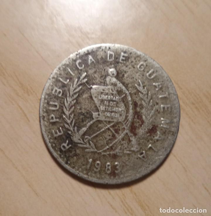 Monedas antiguas de Am&eacute;rica: MONEDA: 10 CENTAVOS, GUATEMALA 1983 - Foto 1