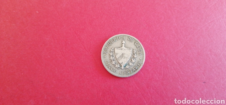 Monedas antiguas de Am&eacute;rica: 5 centavos de Cuba 1946 - Foto 2