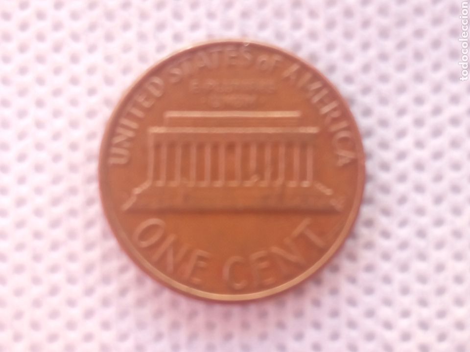 Monedas antiguas de Am&eacute;rica: EEUU moneda 1 centavo 1975 ceca &rdquo;D&rdquo; - Foto 2