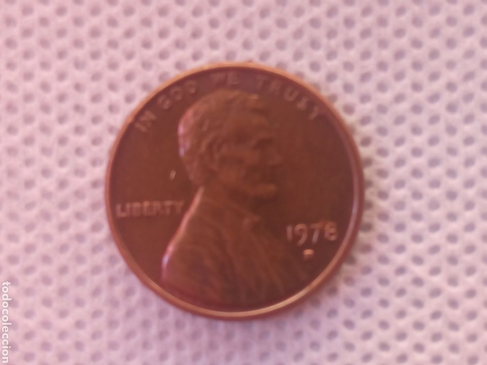 Monedas antiguas de Am&eacute;rica: EEUU moneda 1 centavo 1978 ceca D - Foto 1