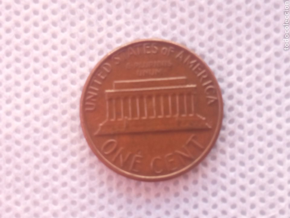 Monedas antiguas de Am&eacute;rica: EEUU moneda 1 centavo 1980 ceca D - Foto 2