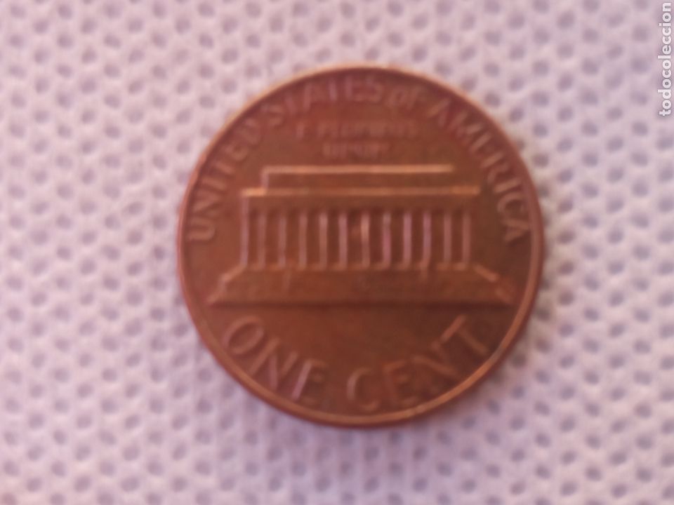 Monedas antiguas de Am&eacute;rica: EEUU moneda 1 centavo 1981 ceca D - Foto 2